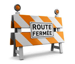 Fermeture de la RC 401