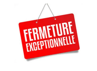 Fermeture exceptionnelle du bureau communal